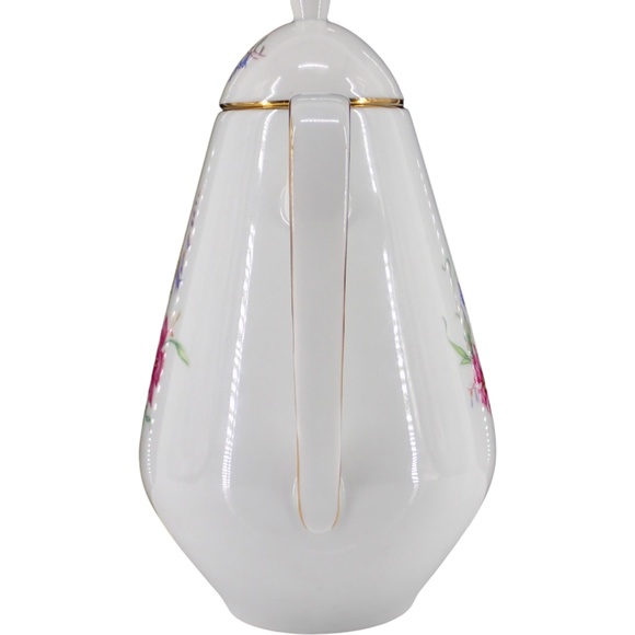 Hutschenreuther Selb Porcelain Tea Coffee Pot Floral Pattern Bavaria Germany 9" - Picture 8 of 14